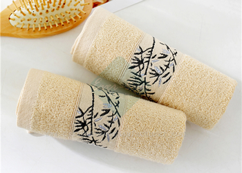 China beach towels for babies Exporter Bulk Custom Bamboo Embroidery Gift Towels Wholesaler